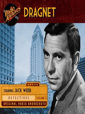 cover image of Dragnet, Volume 3